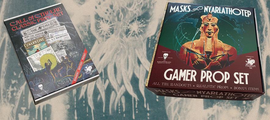 Call of Cthulhu Gamer Prop Sets