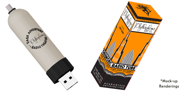 Dark Adventure "Radio Tube" USB Drive