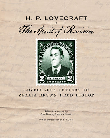 The cover image of the book The Spirit of Revision - Lovecraft's Letters to Zealia Brown Reed Bishop