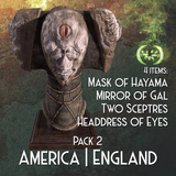 Maks of Nyarlathotep Digital Props - Pack 2 - America & England